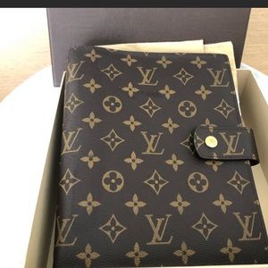 Authentic Louis Vuitton GM agenda monogram